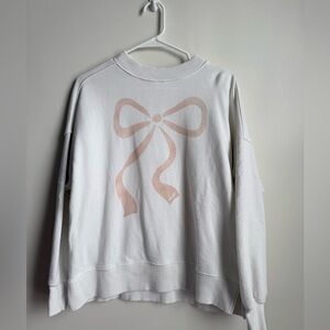 Aerie Cream Knit Sweater